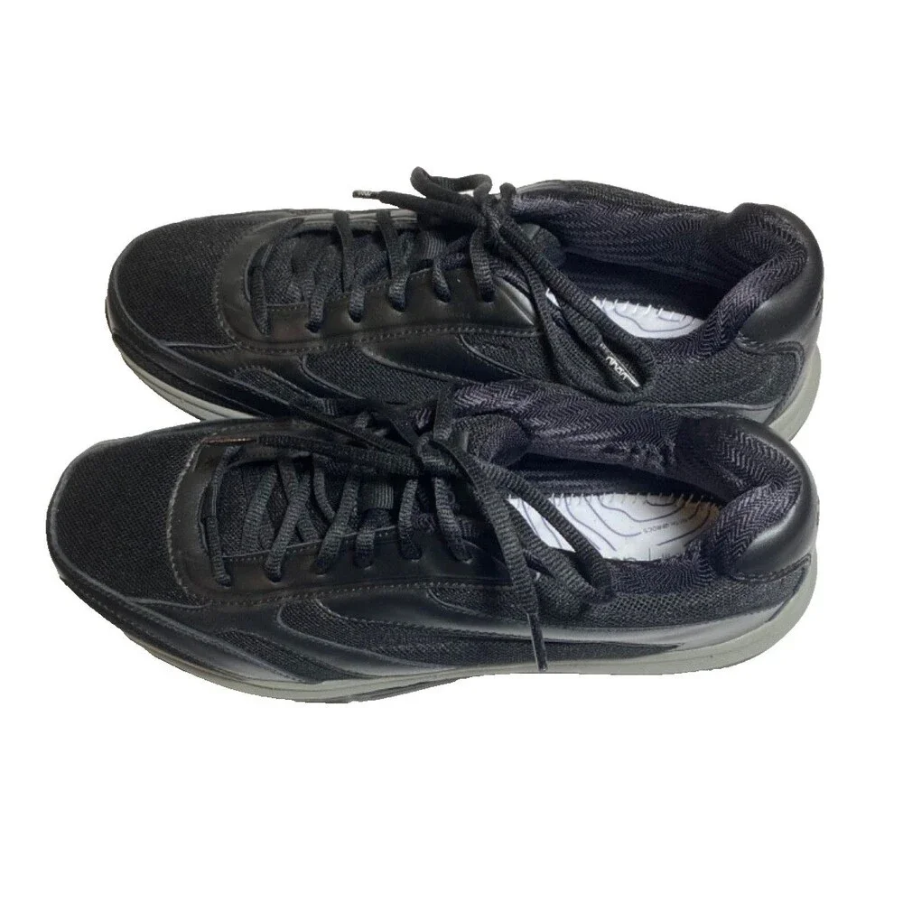 Abeo Rocs Rocker Sneakers/Shoes Mens 10.5~Black~Arch Support~No inserts - Picture 7 of 8